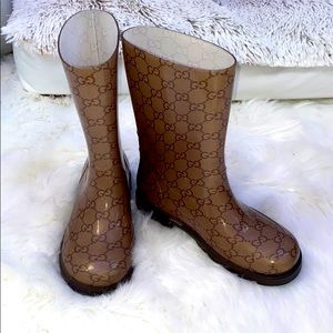 Girls Gucci rain boots